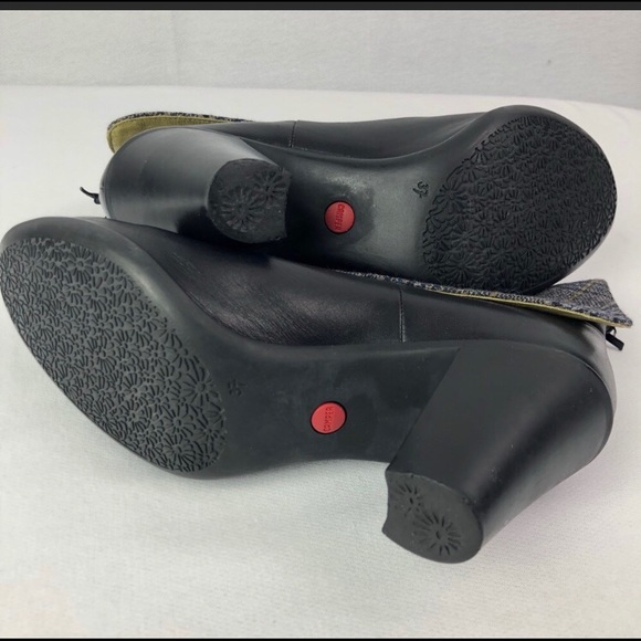 Camper high heels ankle booties leather Sz 7 - Picture 4 of 8